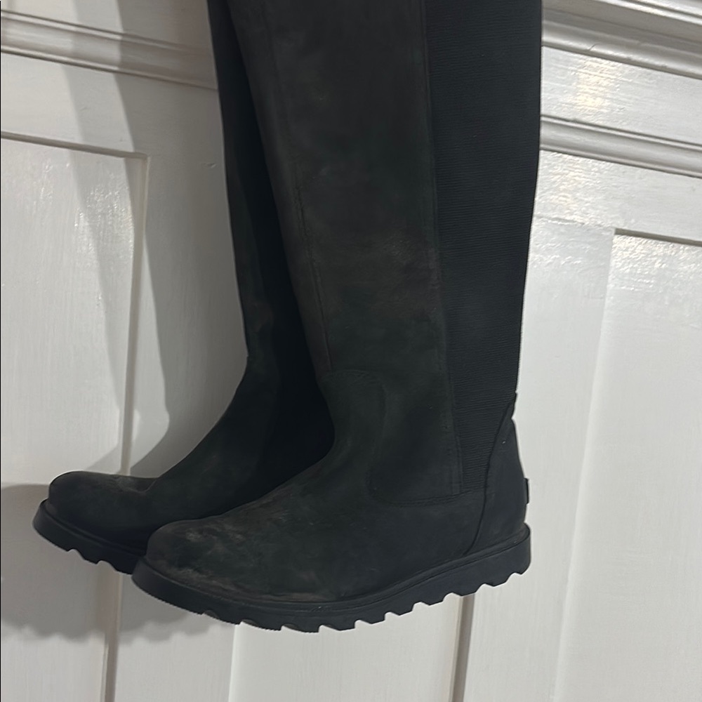 Sorel Black Leather Boots
